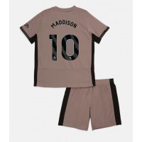 Camisa de time de futebol Tottenham Hotspur James Maddison #10 Replicas 3º Equipamento Infantil 2023-24 Manga Curta (+ Calças curtas)